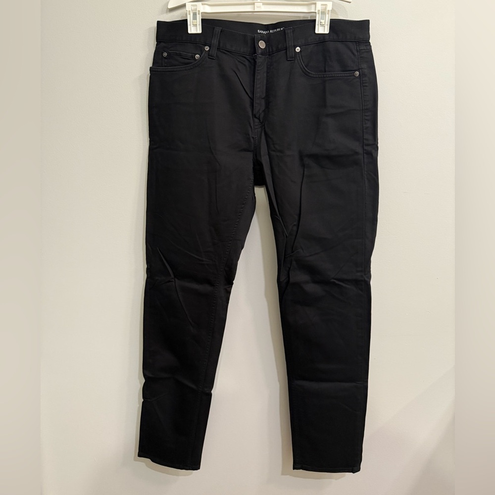 Banana Republic - Athletic Tapered - Black Jean - 34x34